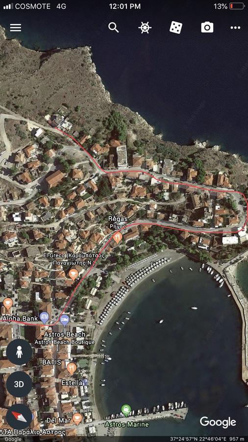 Parálion Ástros Villa Castle Sea View מראה חיצוני תמונה